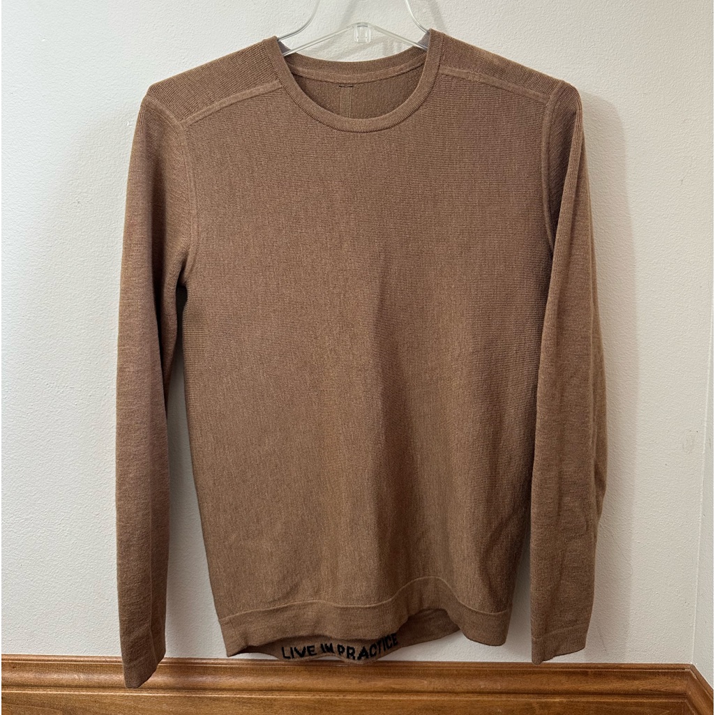Lululemon Cashmere Sweater.